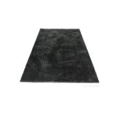 Cam Living Lotus Interior Rug - 5-ft x 7-ft - Polyester - Charcoal - Solid