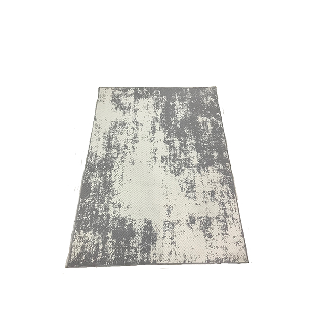 Cam Living Shannon Interior Rug - 8-ft x 10-ft - Polyester - Grey and Cream