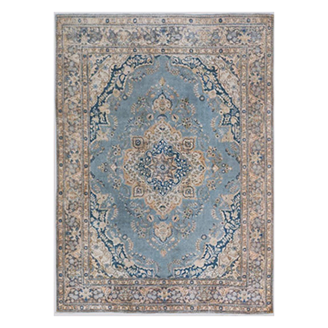 Tapis intérieur Collection Snow Angel, polyester 5 pi x 7 pi, assorti