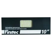 Finitec Finishing Applicator Replacement Pad - Synthetic Bristles - Rectangular - 10-in W