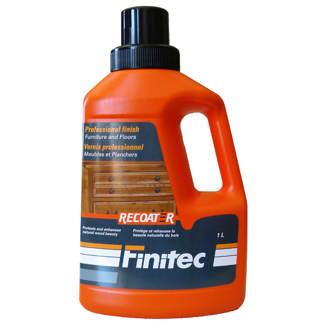 Vernis pour planchers de bois à base d'eau Reacoter Finitec, semi