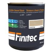 Finitec Water-Based Wood Stain for Floors and Interior Woodworks - Low VOC - Odourless - Sandstone - 940 ml