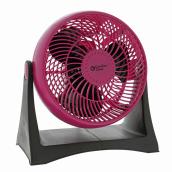 Ventilateur turbo Comfort Zone, 8", 3 vitesses, framboise