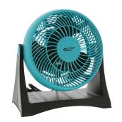 Ventilateur turbo Comfort Zone, 8'', 3 vitesses, sarcelle