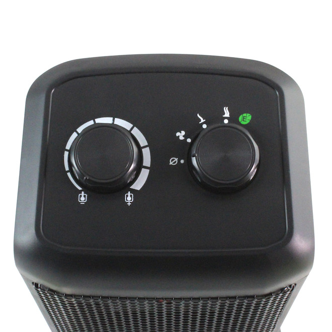 Utilitech ENERGY SAVE Oscillating Ceramic Heater Manual Controls