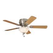 Harbor Breeze Mayfield Ceiling Fan - 5 Reversible Blades - Light Maple and Mahogany - 44-in dia