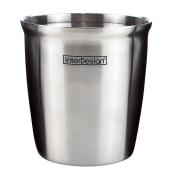 Poubelle de salle de bain Forma, acier brossé