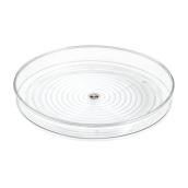 iDesign Lazy Susan Turntable Organizer in Clear Plastic - 9-in