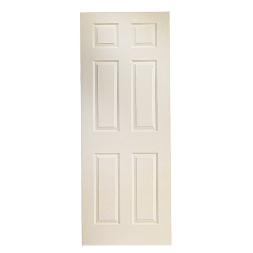 Metrie 6 Panel Interior Slab Door 32 X 78 White