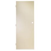 Porte intérieure Metrie, apprêt de finition, panneau dur blanc cassé, alésage pour poignée, 32 po l. x 80 po h.