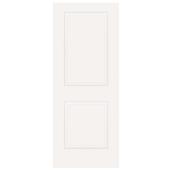 Metrie 2-Panel Door - Primed Hardboard - 30-in x 80-in x 1 3/8-in - Indoor