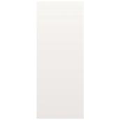 Metrie Slab Door - Primed White - Flush - Hardboard - 32-in W x 80-in H