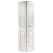 Masonite 4-Panel Bifold Door - Primed Hardboard - 24-in x 80-in x 1 3/8-in