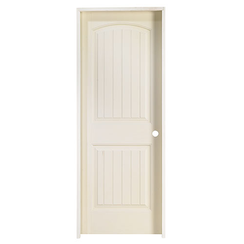 Metrie Composite Pre-Hung Door - Primed - 2-Panel - Hollow Core - Interior - 30-in W x 80-in H x 1 3/8-in T