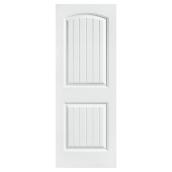 Porte à 2 panneaux Cheyenne de Masonite, fibre durcie apprêtée, 32 po x 80 po x 1 3/8 po
