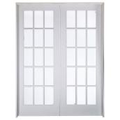 Metrie French Door 1 Glass Panel 32 X 80 Jointed Pine