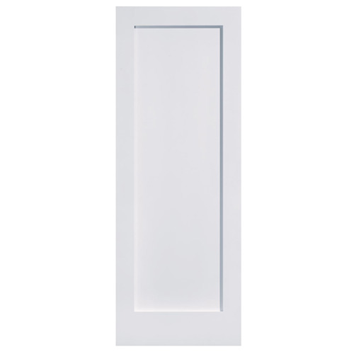 Metrie Lincoln Park Interior Door - Prehung - Right Opening - White Primed MDF