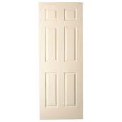 Metrie Traditional 30-in x 80-in x 1 3/8-in Hollow Core Pre-Hung Interior Door with Right-Hand Swing
