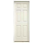 Metrie Pre-Hung 6-Panel Door - Right-Hand Swing - 24-in x 78-in x 1 3/8-in