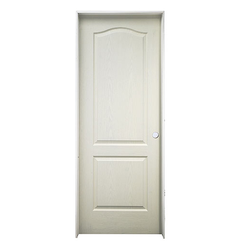 Metrie 2 Panel Arched Top Pre Hung Door 30 X 80 Right