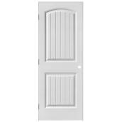 Metrie Cheyenne Prehung Interior Door - Hollow Core - Left-Handed - Primed - 80-in L x 32-in W x 1.37-in H