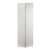 Porte pliante plane «Berkley» à 2 volets, fibre durcie apprêtée, 24-po x 80-po x 1 3/8-po