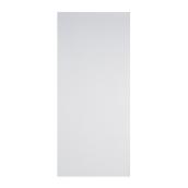Metrie Slab Door - 30-in x 80-in x 1 3/8-in - Primed Moulded Composite - White