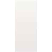 Metrie Slab Door - 34-in x 80-in x 1 3/8-in - Primed Moulded Composite - White