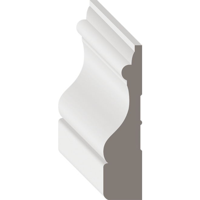 Metrie 5/8-in x 2 1/2-in x 14-ft MDF Casing