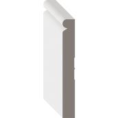 Metrie 1/2-in x 4-in x 14-ft MDF Baseboard
