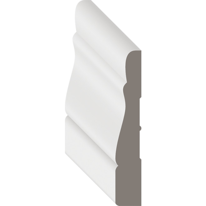 Metrie Frame in Primed MDF 2 1/4-in x 14-ft x 3/8-in