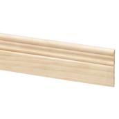 Metrie Baseboard Moulding - Pine - Natural Finish - Sold by Linear Foot