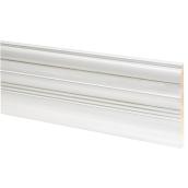 Metrie Baseboard - 5/8-in T x 6 1/2-in W - Primed Finish - MDF