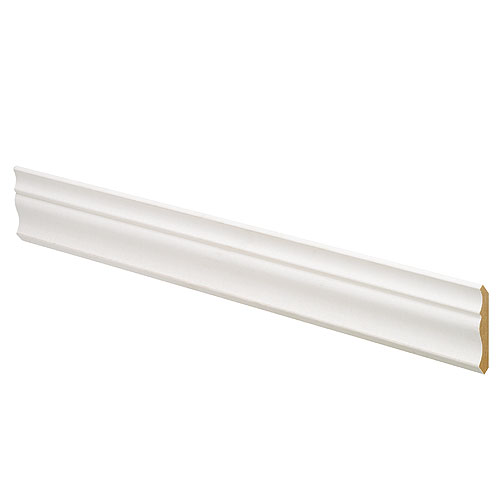 Metrie Crown Moulding - Primed - MDF - White