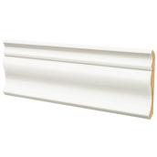 Metrie Crown Moulding - Primed - MDF - White - 9/16-in T x 4 1/2-in H - Sold by Linear Foot