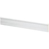 Metrie Baseboard Moulding - 3/8-in x 3 1/8-ft - MDF - Primed - Colonial - Sold by Linear Foot