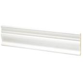 Metrie Crown Moulding - MDF - White - Sold by Linear Foot - Primed