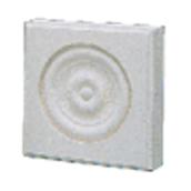 Metrie Corner Block Moulding - Primed - MDF - White