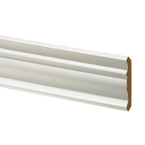 Metrie Crown Moulding - Primed - White - Scalloped - MDF