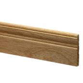 Metrie Baseboard Moulding - Natural - Mahogany -  Colonial