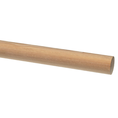 Metrie Full Round Moulding - Natural Hemlock - Stainable - Sold by ...