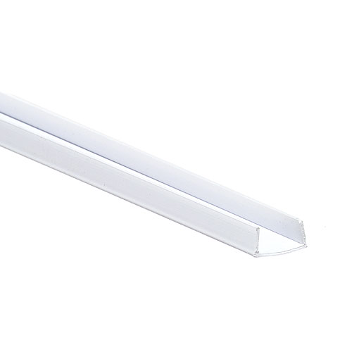 White Vinyl Shelf edge moulding