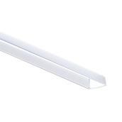 White Vinyl Shelf edge moulding