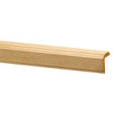 Metrie Corner Guard Moulding - 1 1/8-in T x 1 1/8-in W - Reduced Length - Knotty Pine - Natural