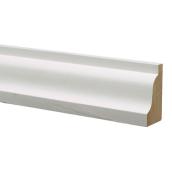 Metrie Crown Moulding - Finger-Jointed Pine - Primed - White