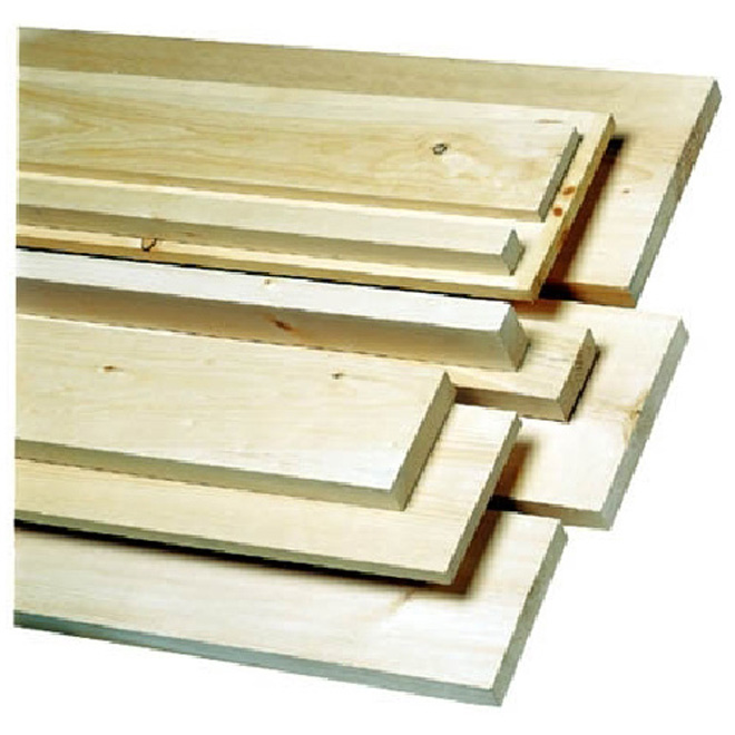 Pine Board - Common - #2 - 1" x 6" x 4'