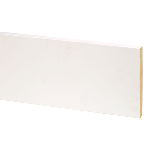 Metrie B4F 12-ft x 5 1/2-in x 9/16-in White Primed MDF Moulding