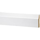 Metrie Casing Moulding - Primed - MDF - Sold by Linear Foot - 3/4-in T x 3 1/2-in W