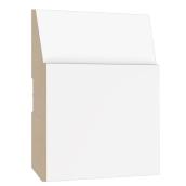 Metrie Primed MDF Baseboard - 5/8-in x 5 1/2-in x 8-ft