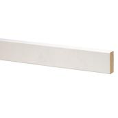 Metrie Primed Baseboard - Rectangular Moulding - Medium Density Fibreboard - White